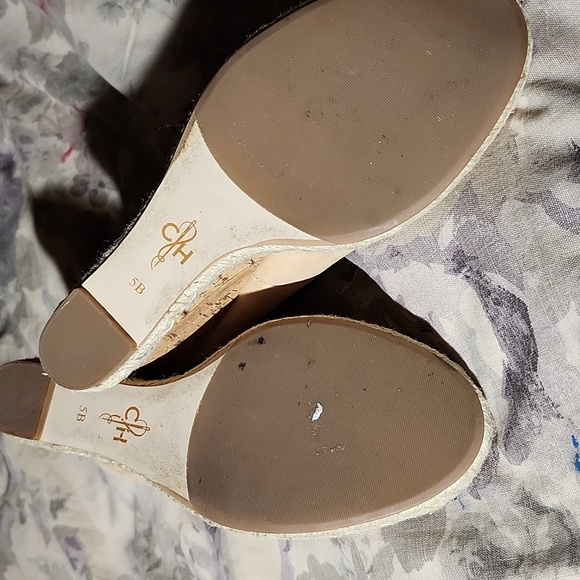 COPY - Cole Haan Size 5B wedge heel cork shoe - Picture 8 of 8
